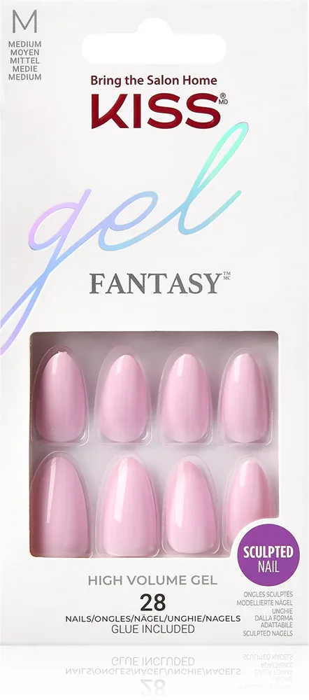 KISS Gel Fantasy High Volume Gel - искусственные ногти, 28 шт