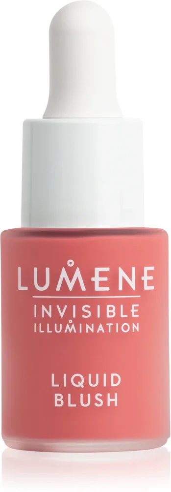 Lumene Invisible Illumination - Румяна в жидкой форме с эффектом осветления, 15 мл, оттенок Bright Bloom