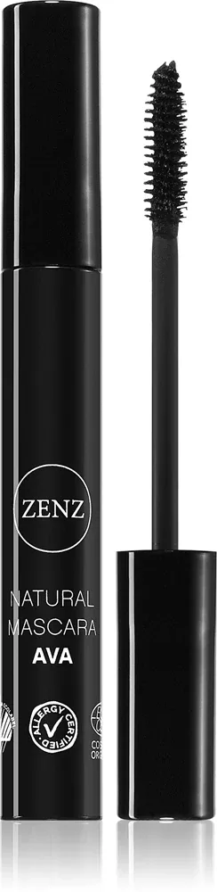ZENZ Organic Natural Mascara Ava - Тушь для ресниц, увеличивающая объем, подходит для аллергиков, 10 мл