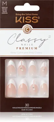 KISS Classy Nails Premium - искусственные ногти Highlights, 30 шт