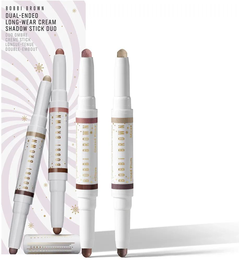 Bobbi Brown Holiday Dual-Ended Long-Wear Cream Shadow Stick Duo - Тушь для ресниц в карандаше - подарочный набор, 1 шт