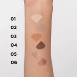 Eveline Cosmetics Wonder Match - тени для век, 3 г, оттенок 04 Brown — фото 3