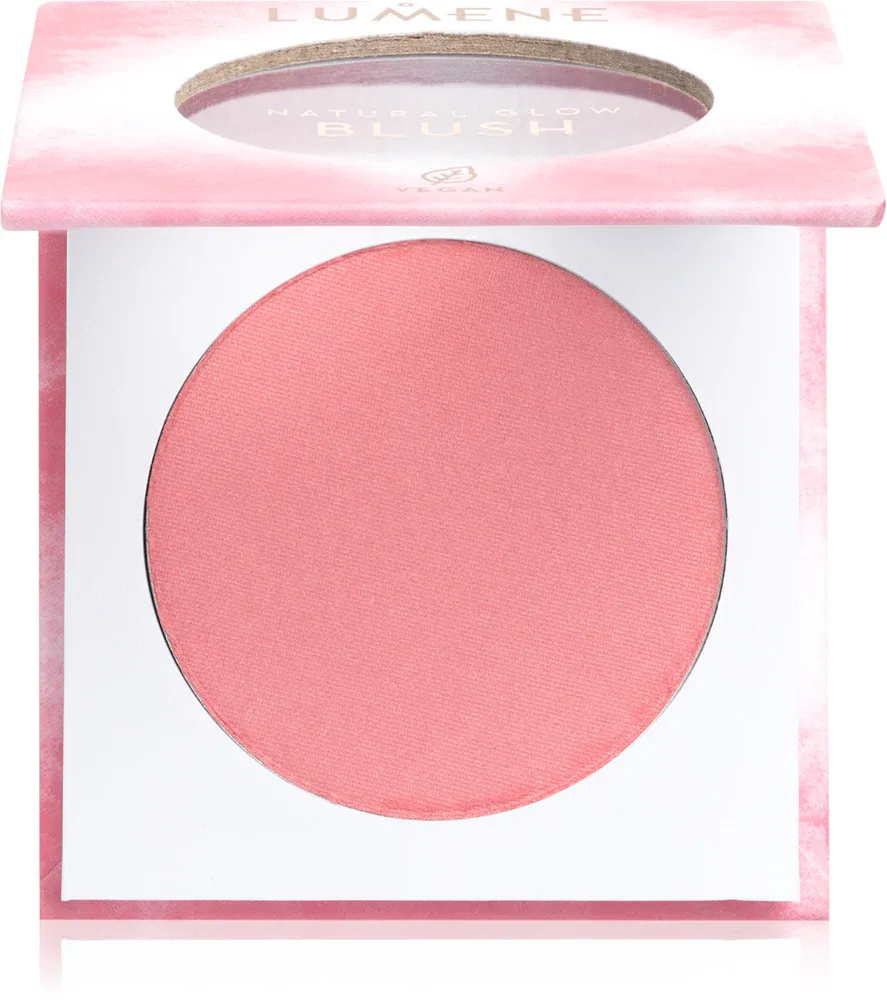 Lumene Natural Glow - Пудровая румяна, 4 г, оттенок 2 Berry Glow