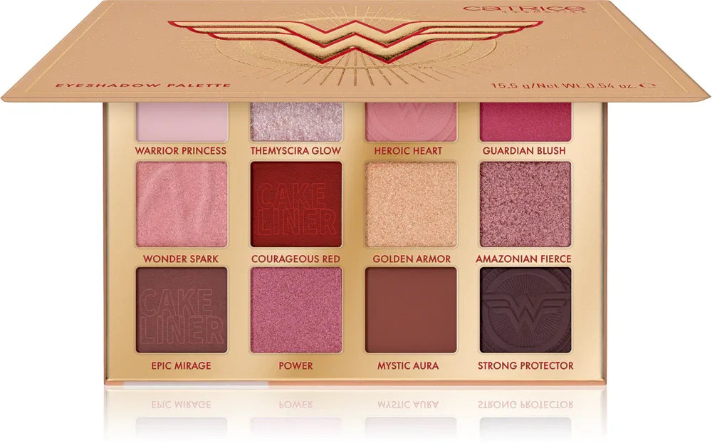 Catrice Wonder Woman - Палетка теней для век: палетка теней для век, 15.5 г, оттенок 020 Amazonian Warrior