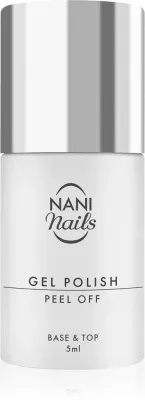 NaniNails NANI Peel Off Base - Эксфолирующий лак для ногтей, 5 мл