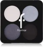 flormar Color Eyeshadow Palette - Палетка теней для век, 6 г, оттенок 002 Black Dust — фото 1