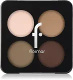 flormar Color Eyeshadow Palette - Палетка теней для век, 6 г, оттенок 004 Swiss Chocolate — фото 1