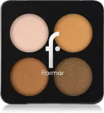 flormar Color Eyeshadow Palette - Палетка теней для век, 6 г, оттенок 003 Bronze Goddess — фото 1