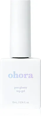 ohora Pro Glossy Top Gel - Покрывающий лак для ногтей для ослепительного блеска, 10 мл