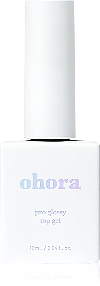 ohora Pro Glossy Top Gel - Покрывающий лак для ногтей для ослепительного блеска, 10 мл