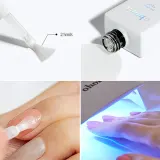 ohora Pro Glossy Top Gel - Покрывающий лак для ногтей для ослепительного блеска, 10 мл — фото 4