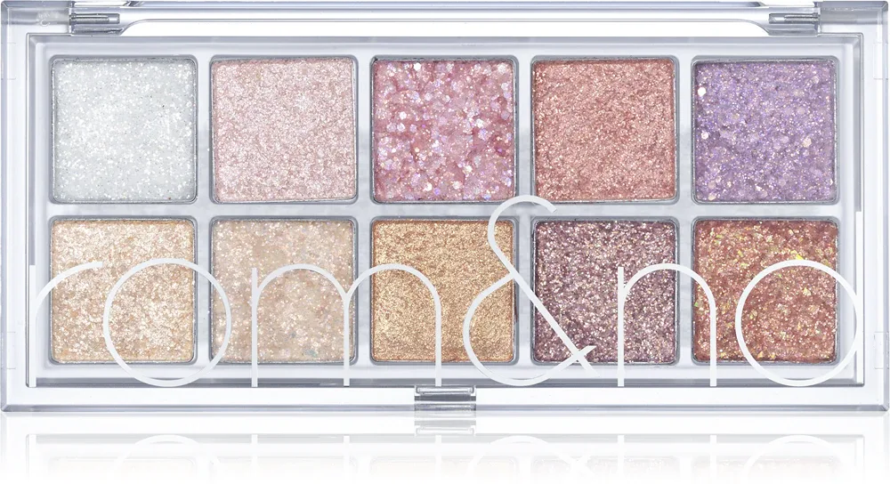 rom&nd Better Than Palette - Палетка теней для век, придающая идеальный вид, 7.5 г, оттенок 00 Light & Glitter Garden