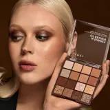 LAMEL 16 Shades of Burgundy - Палетка теней для век: палетка теней для век, 16 г — фото 3