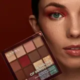 LAMEL 16 Shades of Burgundy - Палетка теней для век: палетка теней для век, 16 г — фото 4