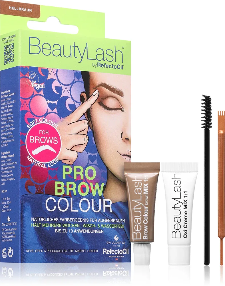 RefectoCil Pro Brow Colour - Краска для бровей, 1 шт, оттенок Light Brown