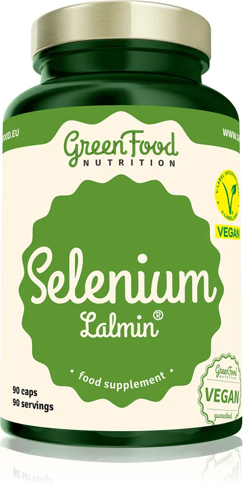 Добавка пищевая GreenFood Nutrition Selenium Lalmin с органическим селеном, в капсулах, 90 капс