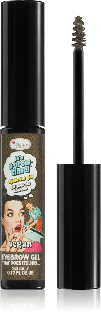 theBalm It's a Brow Time Brow Gel - Гель для бровей, 3.6 мл, оттенок Dark Brown