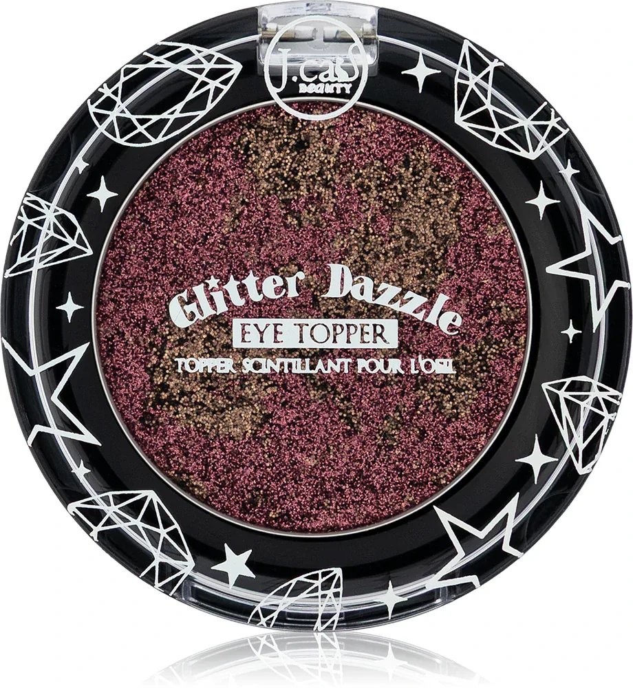 J.Cat Beauty Glitter Dazzle - Блестящие тени для век, 1.2 г, оттенок 102 I'm Impressed