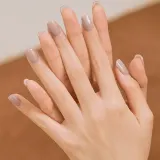 ohora Gel Nail Sticker N Cream Beige - Наклейки на ногти, 1 шт, оттенок NB-075 — фото 4
