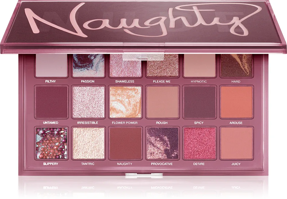 Huda Beauty Naughty Nude Eyeshadow Palette - Палетка теней для век: палетка теней для век, 16.8 г