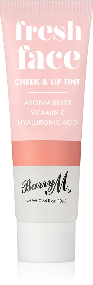 Barry M Fresh Face - Румяна и блеск для губ, 10 мл, оттенок Peach Glow