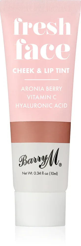 Barry M Fresh Face - Румяна и блеск для губ, 10 мл, оттенок Caramel Kiss