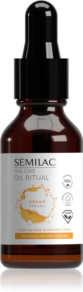Semilac Nail Care Moisturing oil - Увлажняющее масло для ногтей и кожи вокруг ногтей, 11 мл