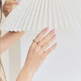 ohora Gel Nail Sticker N Cream Pink - Наклейки на ногти, 1 шт, оттенок NB-090 — фото 3