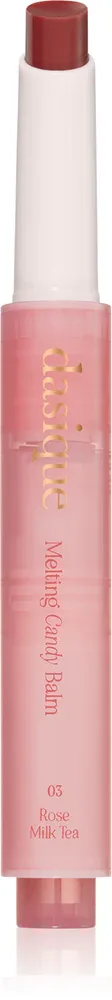 Dasique Melting Candy Balm - Бальзам для губ с интенсивным действием и высоким блеском, 1.5 г, оттенок 03 Rose Milk Tea