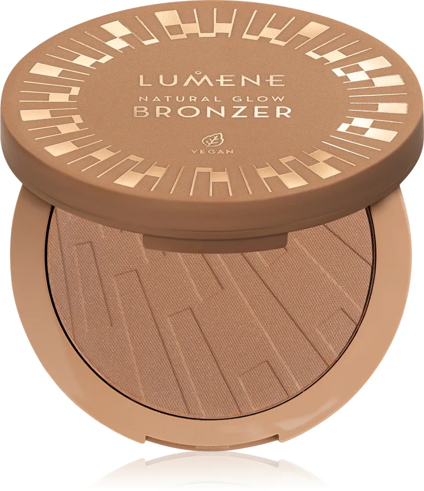 Бронзер для лица Lumene Natural Glow с гиалуроновой кислотой, 10 г, оттенок 2 Arctic Sun