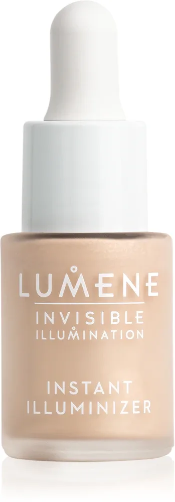 Lumene Invisible Illumination Instant Illuminizer - Розовый хайлайтер для лица и области вокруг глаз, 15 мл, оттенок Golden Hour