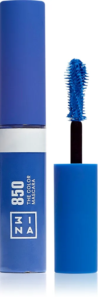 3INA The Color Mascara Mini - Тушь для ресниц, 5.5 мл, оттенок 850 - Blue