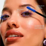 3INA The Color Mascara Mini - Тушь для ресниц, 5.5 мл, оттенок 850 - Blue — фото 3