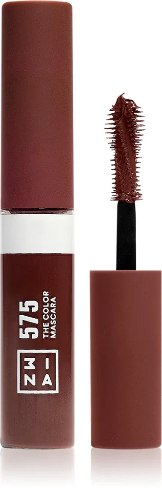 3INA The Color Mascara Mini - Тушь для ресниц, 5.5 мл, оттенок 575 - Brown