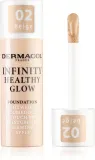 Dermacol Infinity Healthy Glow - Тональный флюид SPF 10, 20 г, оттенок 02 Beige — фото 1