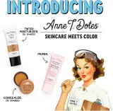 theBalm Anne T. Dotes Tinted Moisturizer - Тонирующий крем увлажняющий, 30 мл, оттенок #34 — фото 3