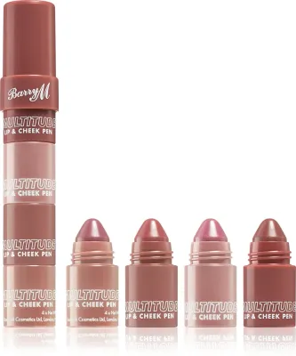 Barry M Multitude Lip and Cheek Pen - Помада для губ и щек, 3.8 г