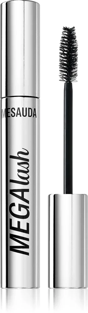 Mesauda Milano Mega Lash - Тушь для ресниц, утолщающая и удлиняющая, 14 мл