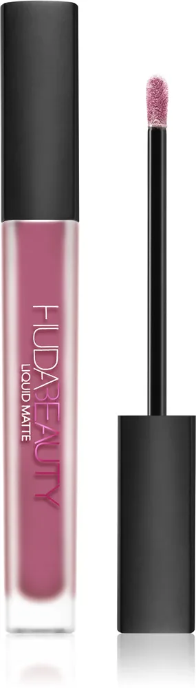 Huda Beauty Liquid Matte Lipstick Ultra-Comfort - стойкая помада с матовым финишем, 4.2 мл, оттенок Muse