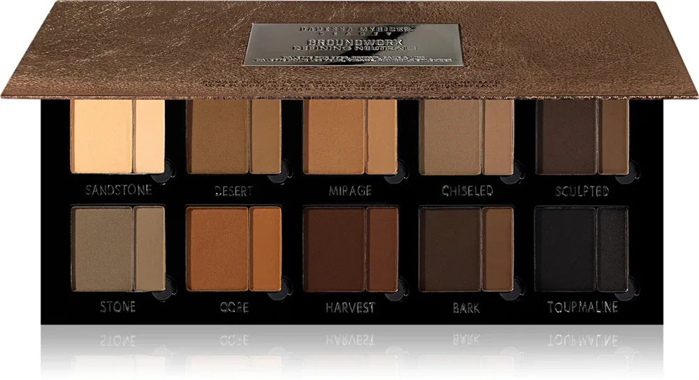 Danessa Myricks Beauty Groundwork - Палетка многофункциональная для лица, 26 г, оттенок Defining Neutrals