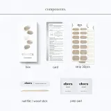 ohora Gel Nail Sticker N Gold Coast - Наклейки на ногти, 1 шт, оттенок ND-067 — фото 6