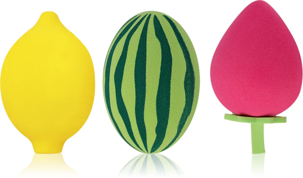 essence Juicy Bomb Party - Кисть для макияжа, 3 шт