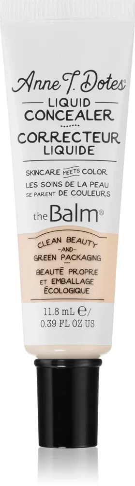 theBalm Anne T. Dotes Liquid Concealer - Корректор в жидкой текстуре для идеального покрытия, 11.8 мл, оттенок #2 Light Fair