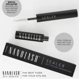 Гель-фиксатор Nanolash DIY Sealer для накладных ресниц, прозрачный, 5 мл — фото 5