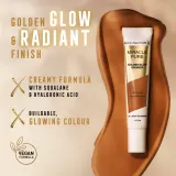 Max Factor Miracle Pure - Бронзирующий крем с осветляющим эффектом, 15 мл, оттенок 001 Light To Medium — фото 6