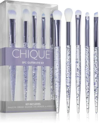 Royal and Langnickel Chique Glitter - Набор кистей для теней для век, 5 шт