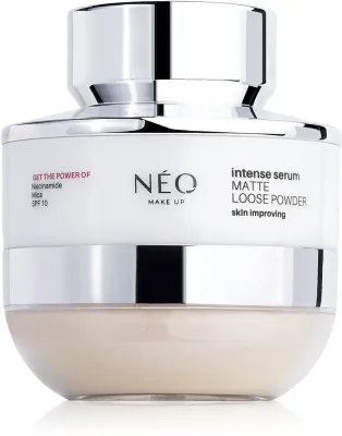 NEO MAKE UP Intense Serum Matte Loose Powder - Матирующая пудра с SPF 10, 10 г