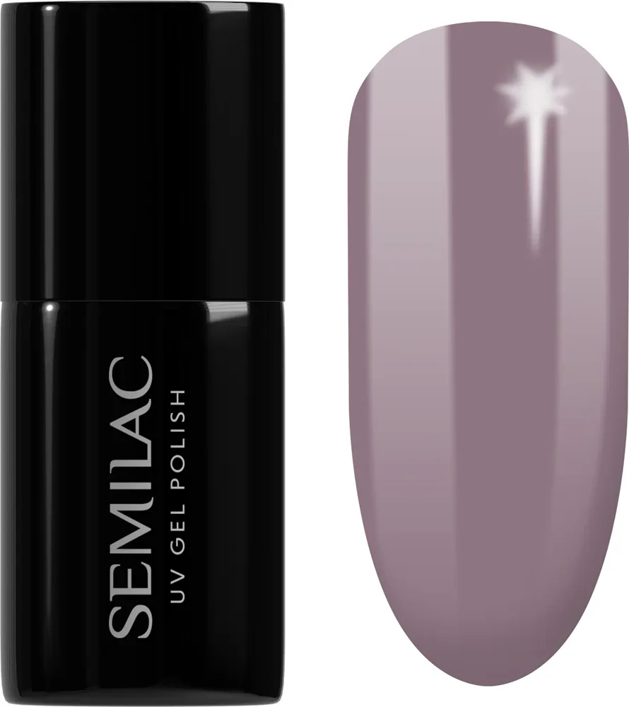 Semilac UV Hybrid Endless Summer - Гибридный лак для ногтей, 7 мл, оттенок 373 Moderate Burgundy