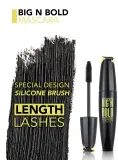 flormar Big'n Bold Lengthening - Водостойкая тушь для ресниц, удлиняющая, подкручивающая и придающая объем, 15 мл — фото 3