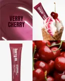 Оттеночная маска для губ Barry M Lip Rehab питательная, с маслом какао, 10 мл, оттенок Verry Cherry — фото 4